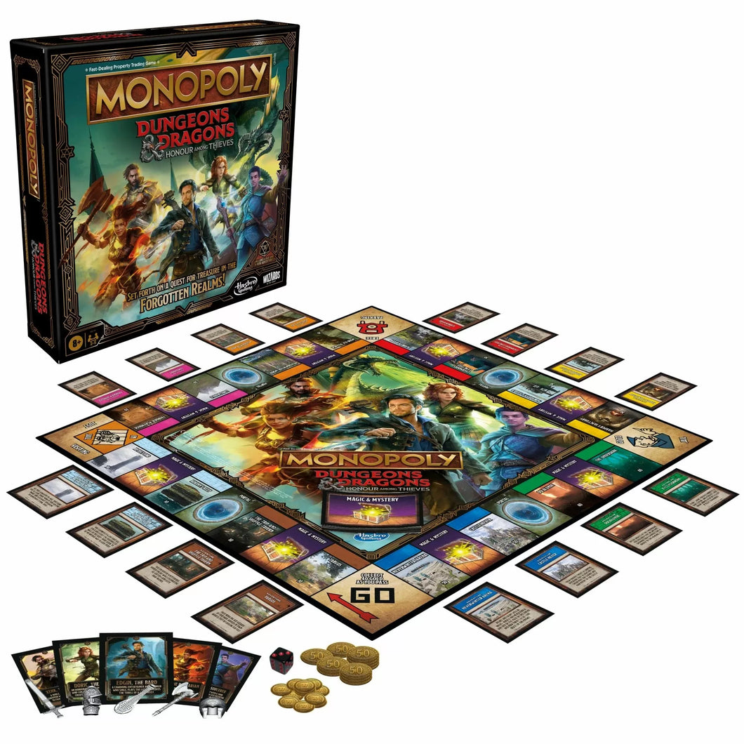 Monopoly - Dungeons & Dragons Honor Among Thieves