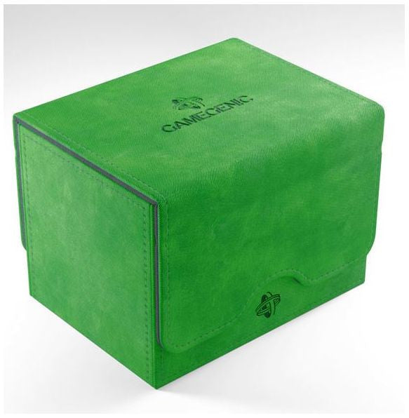 Sidekick Green Convertible Deck Box - Holds 100+ Sleeved - Gamegenic