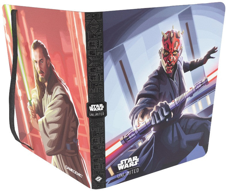 Qui-Gon Jinn/Darth Maul - 18 Pocket Casual Album - Star Wars Unlimited - Gamegenic