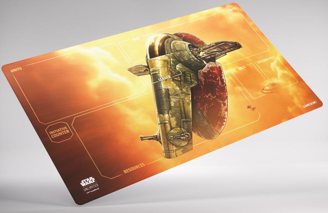 Fett's Firespray - Prime Playmat - Star Wars Unlimited - 2mm - Gamegenic