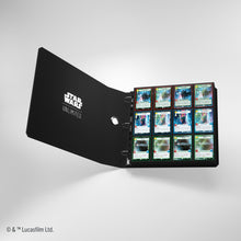 Load image into Gallery viewer, Black - Premium Cardport XL - 24 Pocket Slipcase Ring Binder - Star Wars Unlimited - Gamegenic
