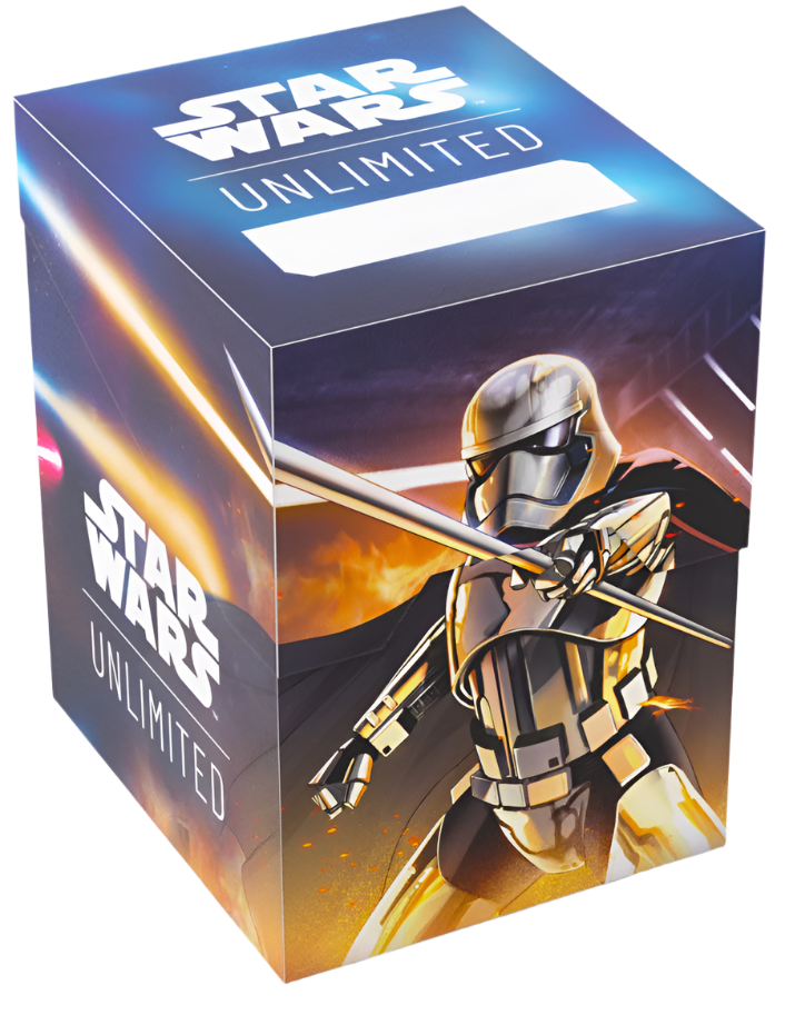 Captain Phasma/Stormtrooper - Soft Crate - Star Wars Unlimited - 60+ Deck/Token Box - Gamegenic