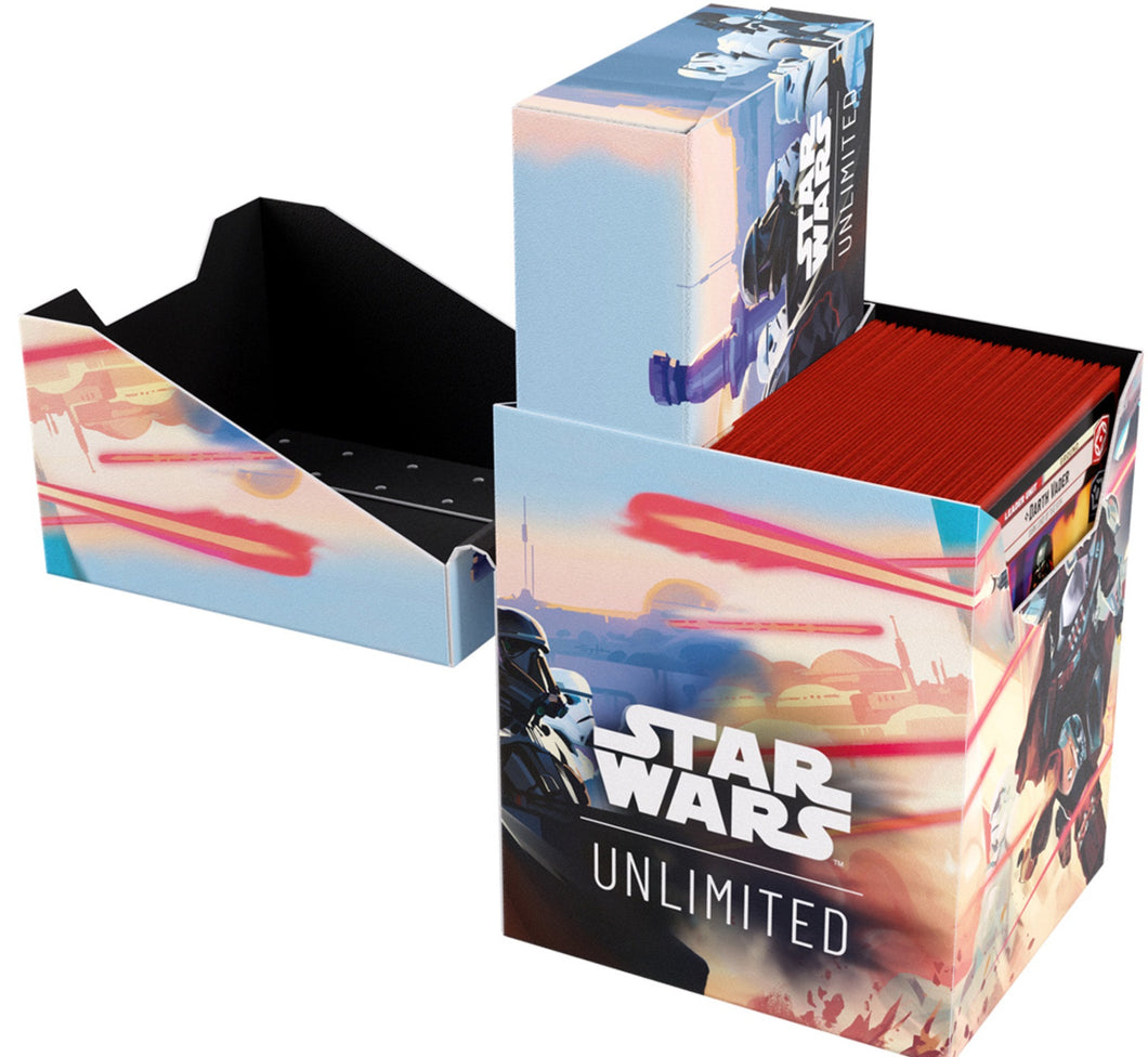Mandalorian/Moff Gideon - Soft Crate - Star Wars Unlimited - 60+ Deck/Token Box - Gamegenic