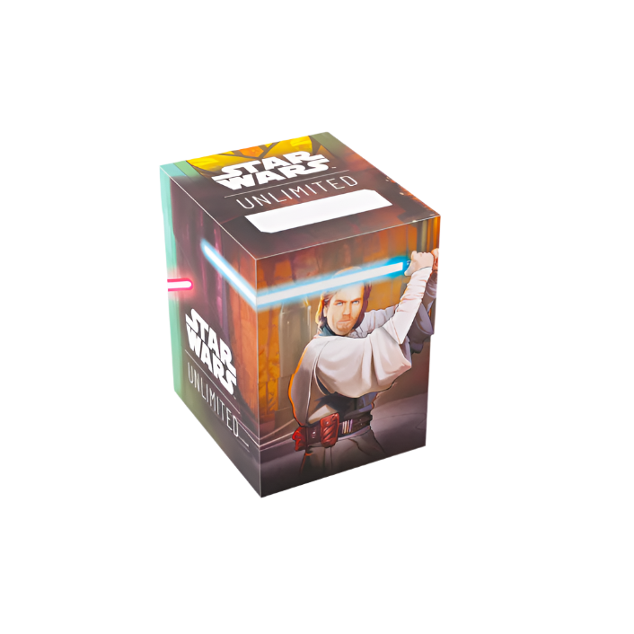 Obi-Wan Kenobi/Darth Maul - Soft Crate - Star Wars Unlimited - 60+ Deck/Token Box - Gamegenic