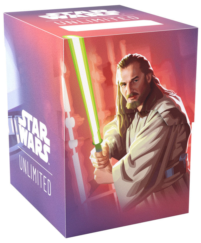 Qui-Gon Jinn - Soft Crate - Star Wars Unlimited - 60+ Deck/Token Box - Gamegenic