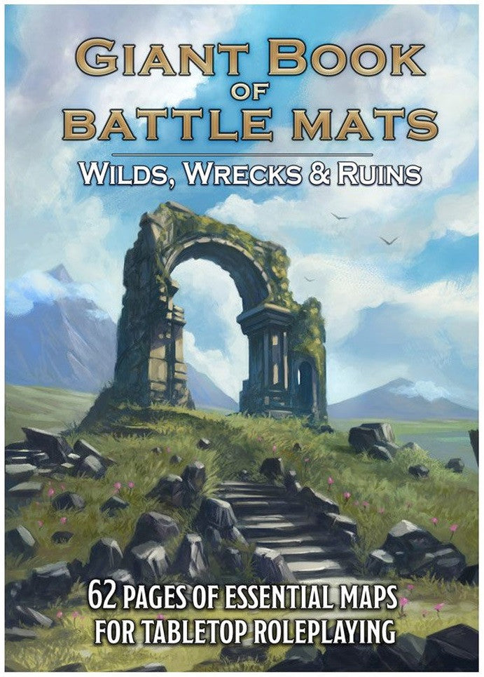 Wilds, Wrecks and Ruins - Giant Book of Battle Mats