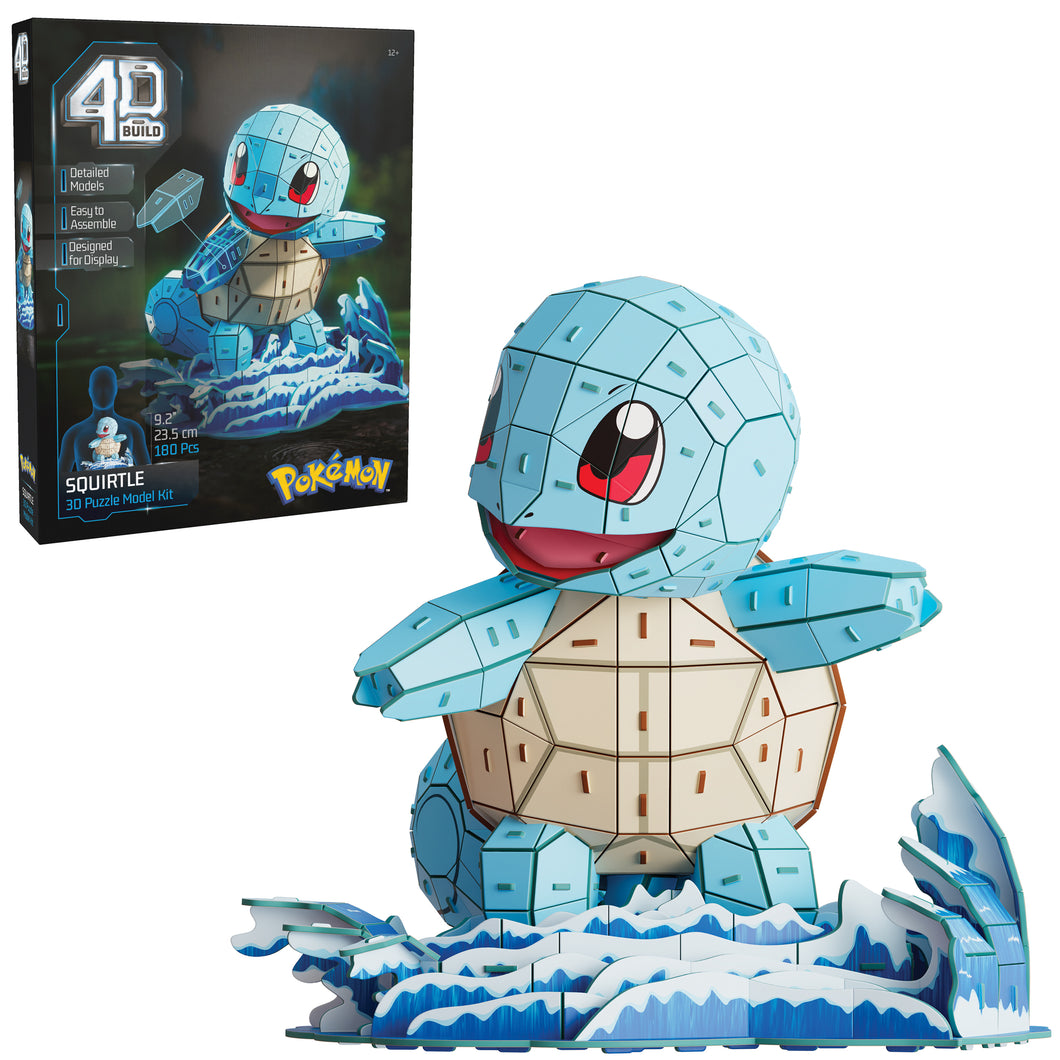 Squirtle - Pokemon - 180pc 3D Puzzle Model Kit - SM6074727