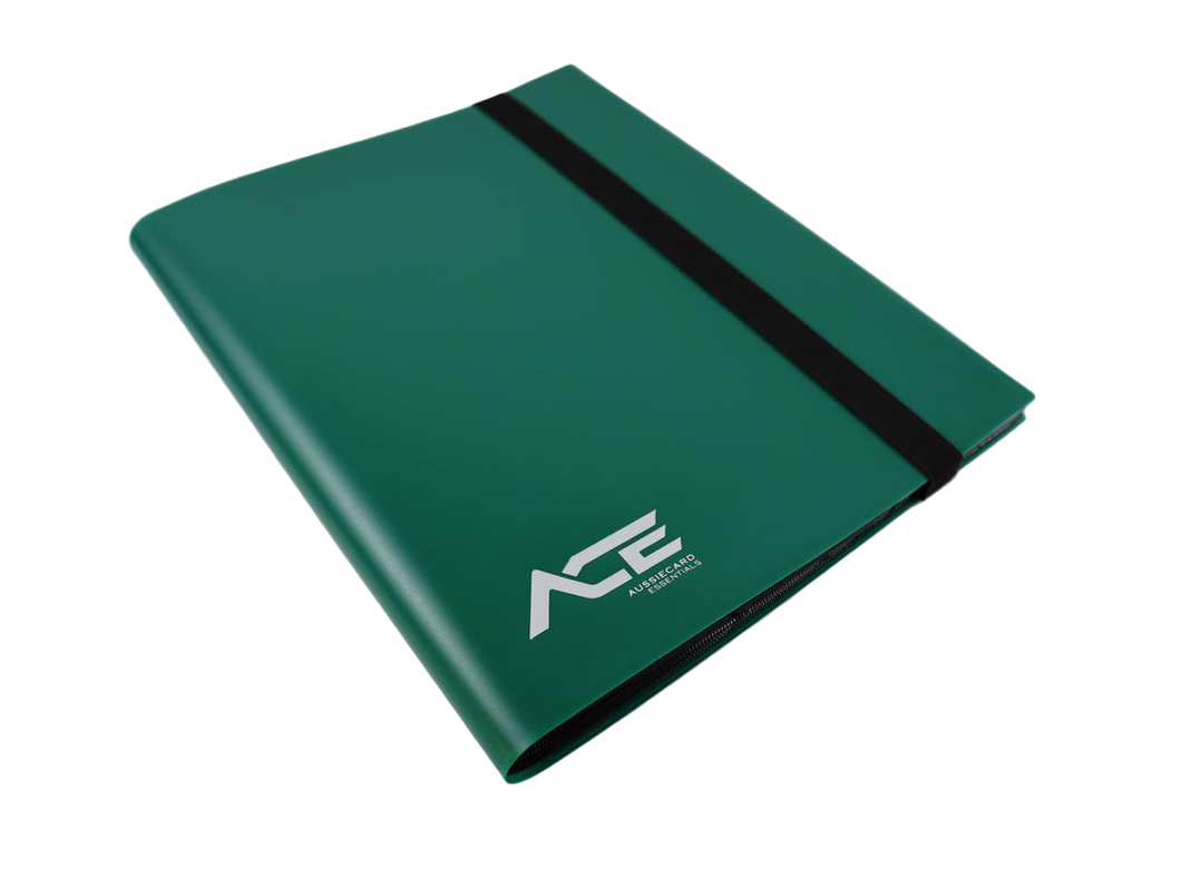 Green 9pkt Card Binder - 360 Cards - ACE