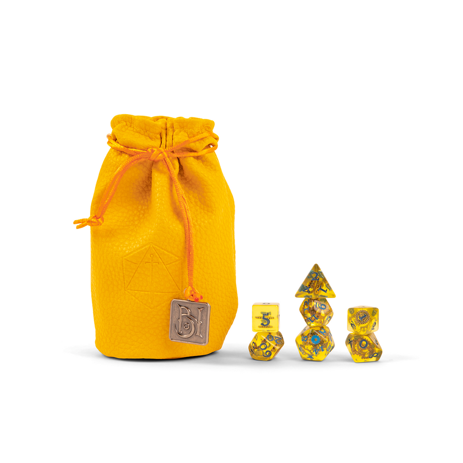 Fresh Cut Grass - Bells Hells - Bag & Polyhedral Dice Set (7) - Critical Role