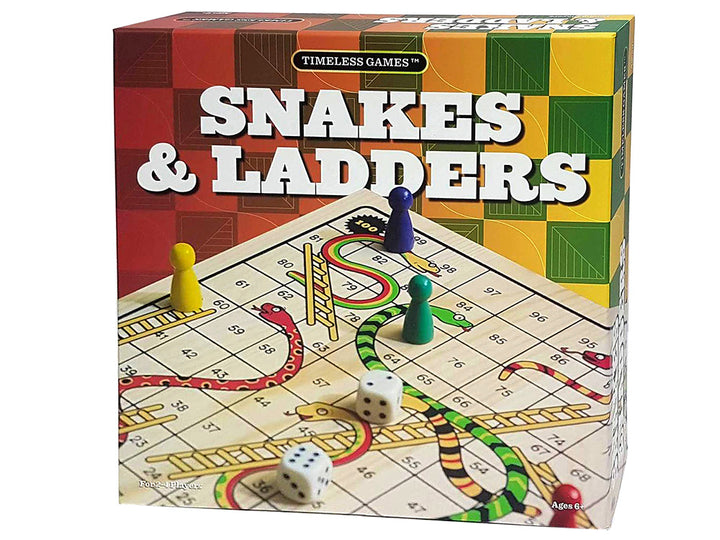 Snakes & Ladders - Timeless Games