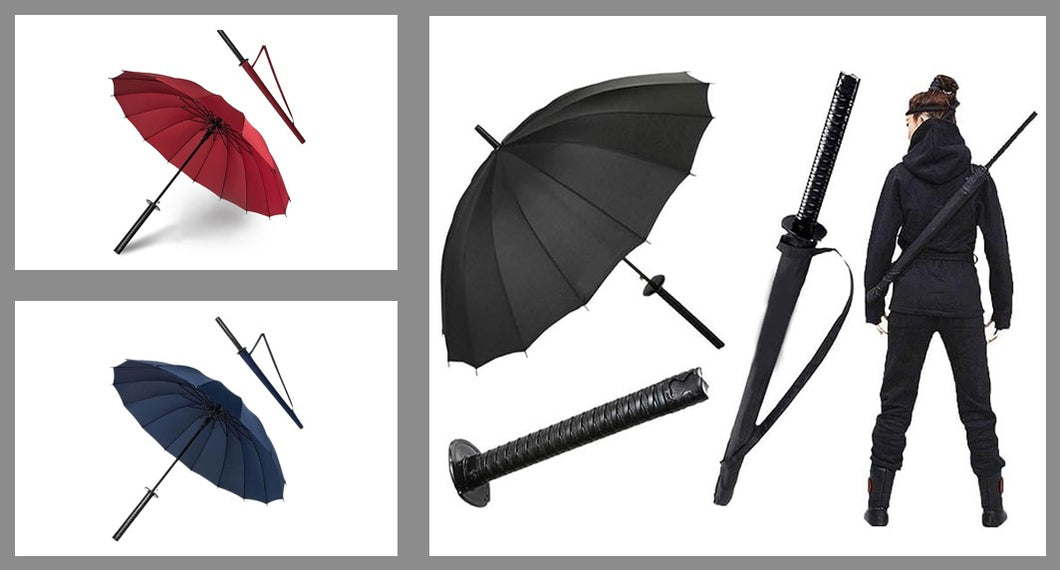 Samurai Umbrellas