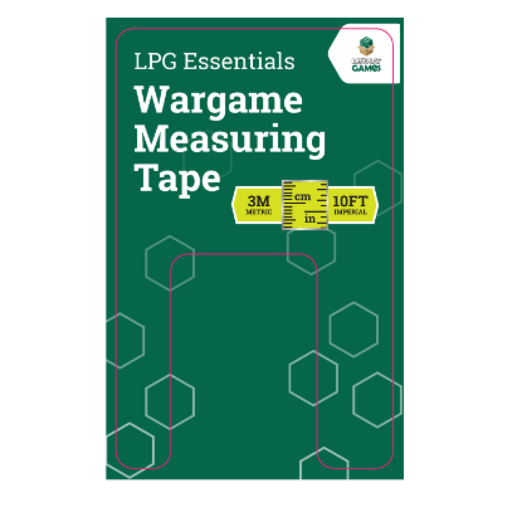 Wargaming Tape Measure - LPG Essentials
