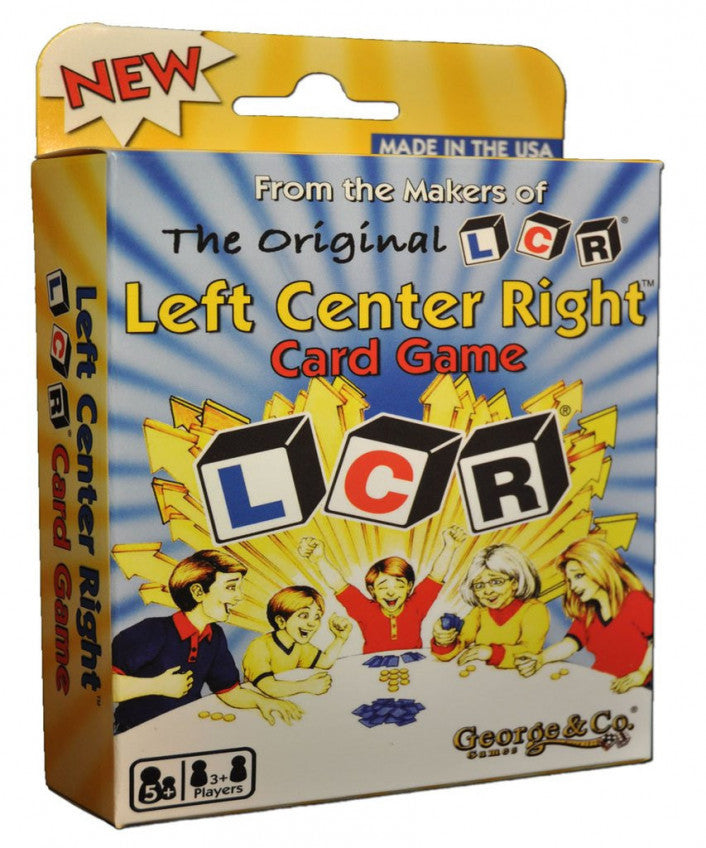 LCR - Left Center Right - Card Game