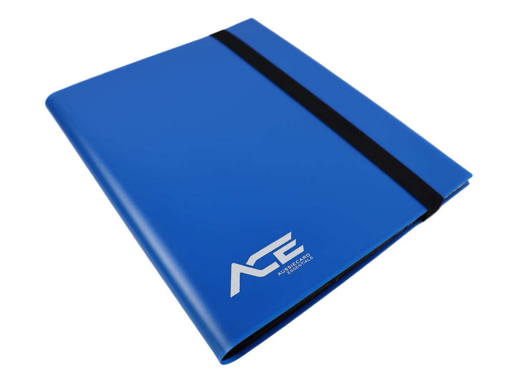 light blue card binder Ultra Pro Binder: Light Blue - Zippered (12-Pocket)