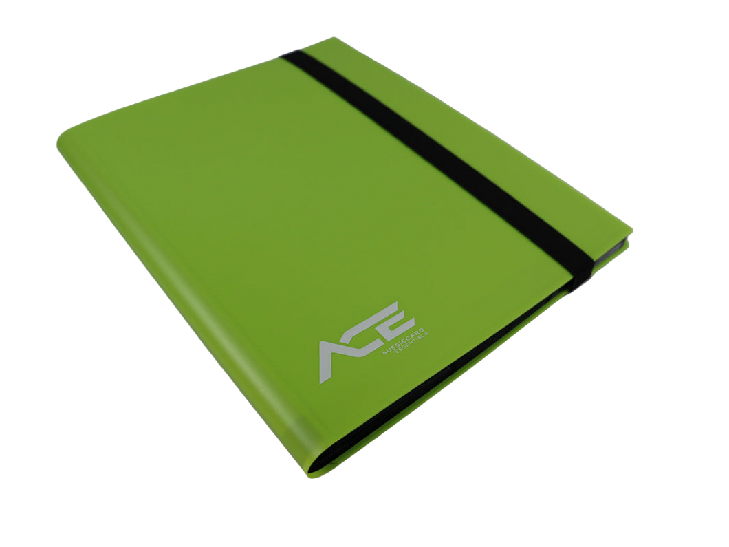 Lime 9pkt Card Binder - 360 Cards - ACE