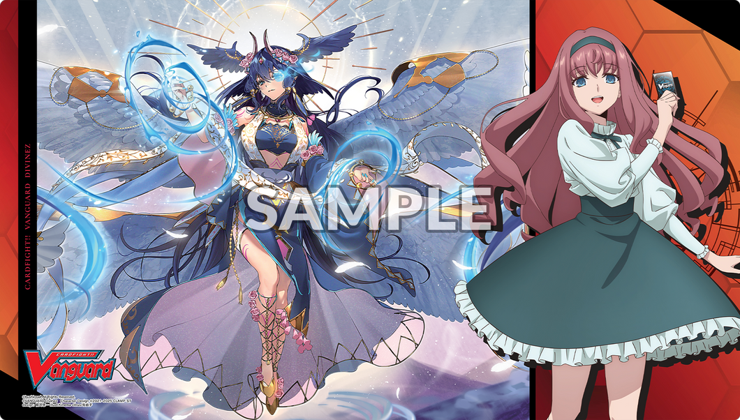 Mirei & Bavsargra Aksayya - Divinez Deluxe Arc - Playmat - Vanguard