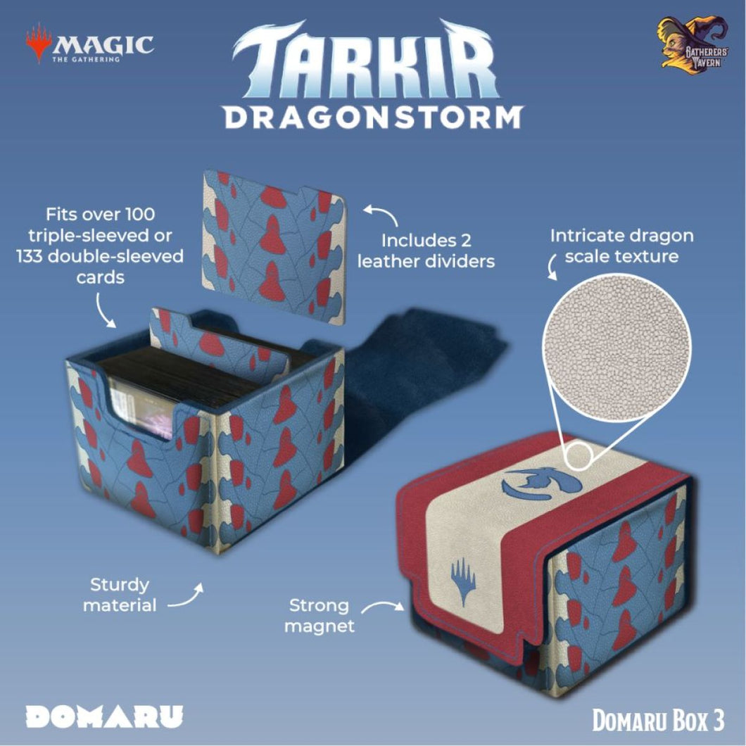 Shiko Domaru - Tarkir Dragonstorm - Deck Box - Gatherers Tavern