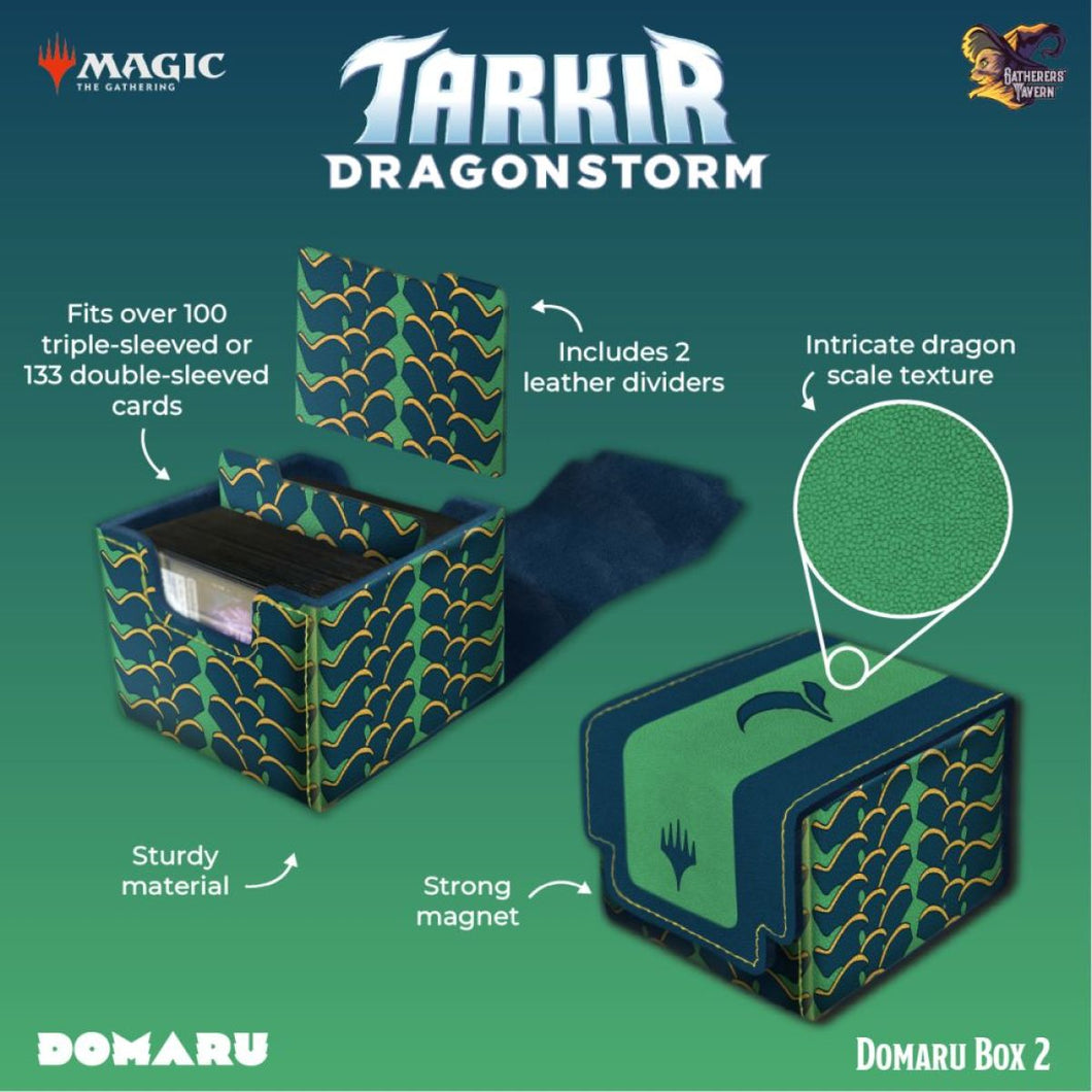 Teval Domaru - Tarkir Dragonstorm - Deck Box - Gatherers Tavern