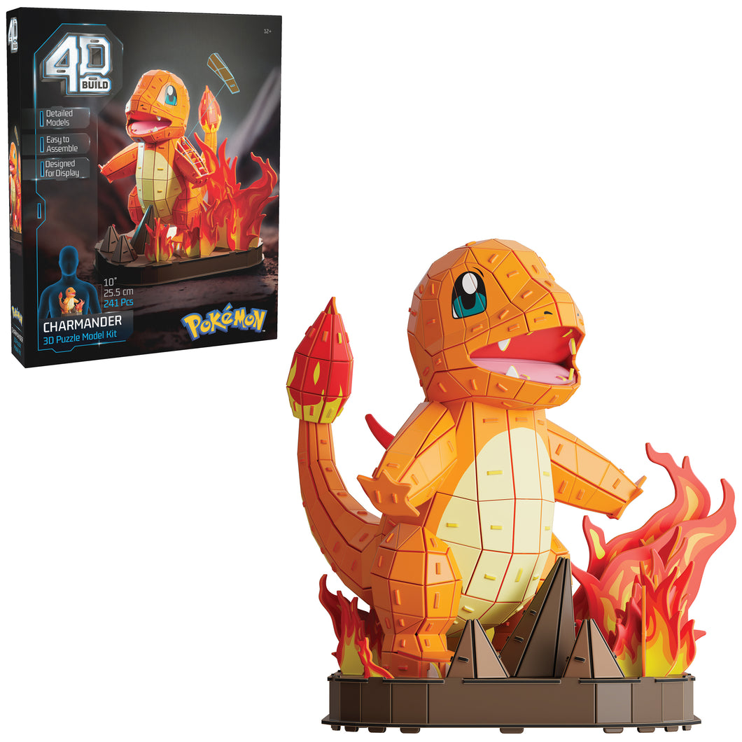 Charmander - Pokemon - 241pc 3D Puzzle Model Kit - SM6074726