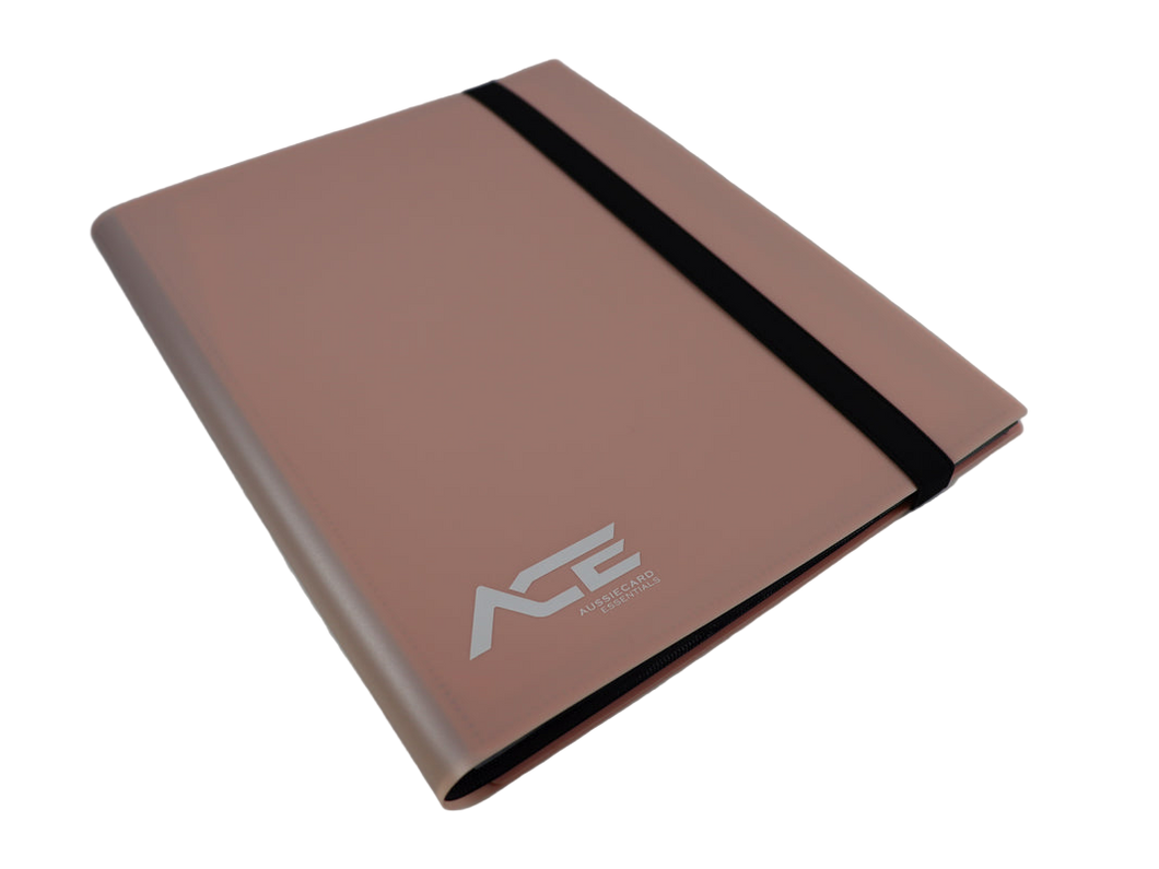 Pink 9pkt Card Binder - 360 Cards - ACE