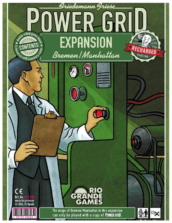 Power Grid Recharged - Bremen/Manhattan Expansion