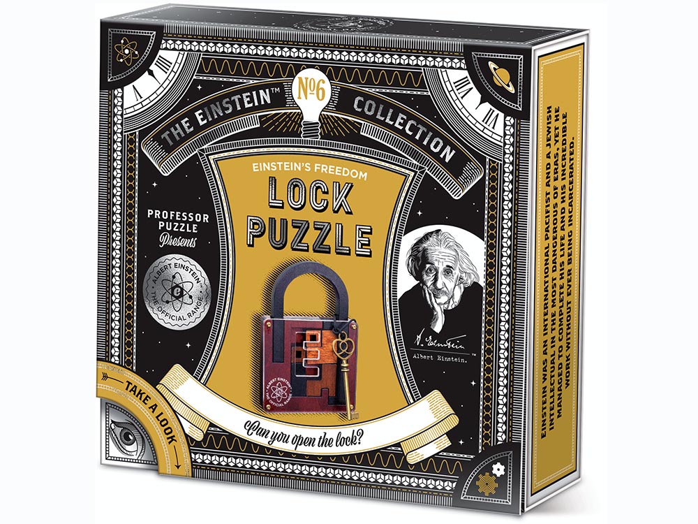 Einstein's Lock Puzzle - Professor Puzzle