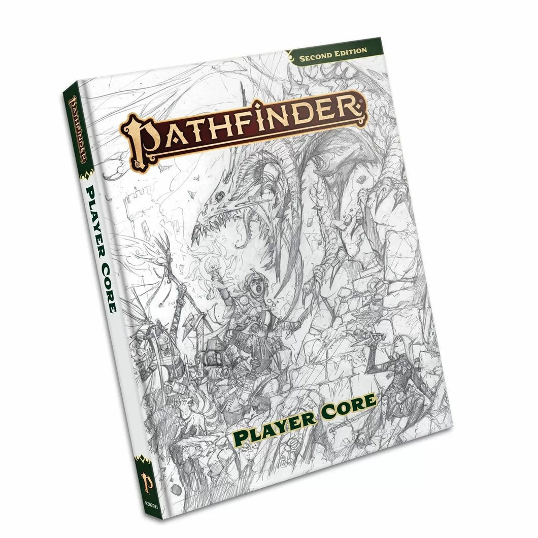 Players Core Rulebook (Sketch Cover) - Second Edition Remaster - Pathfinder