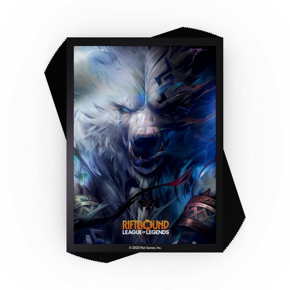 Volibear - Origins [S1] - Standard Size Matte Art Sleeves - Pack 100 - Riftbound League of Legends