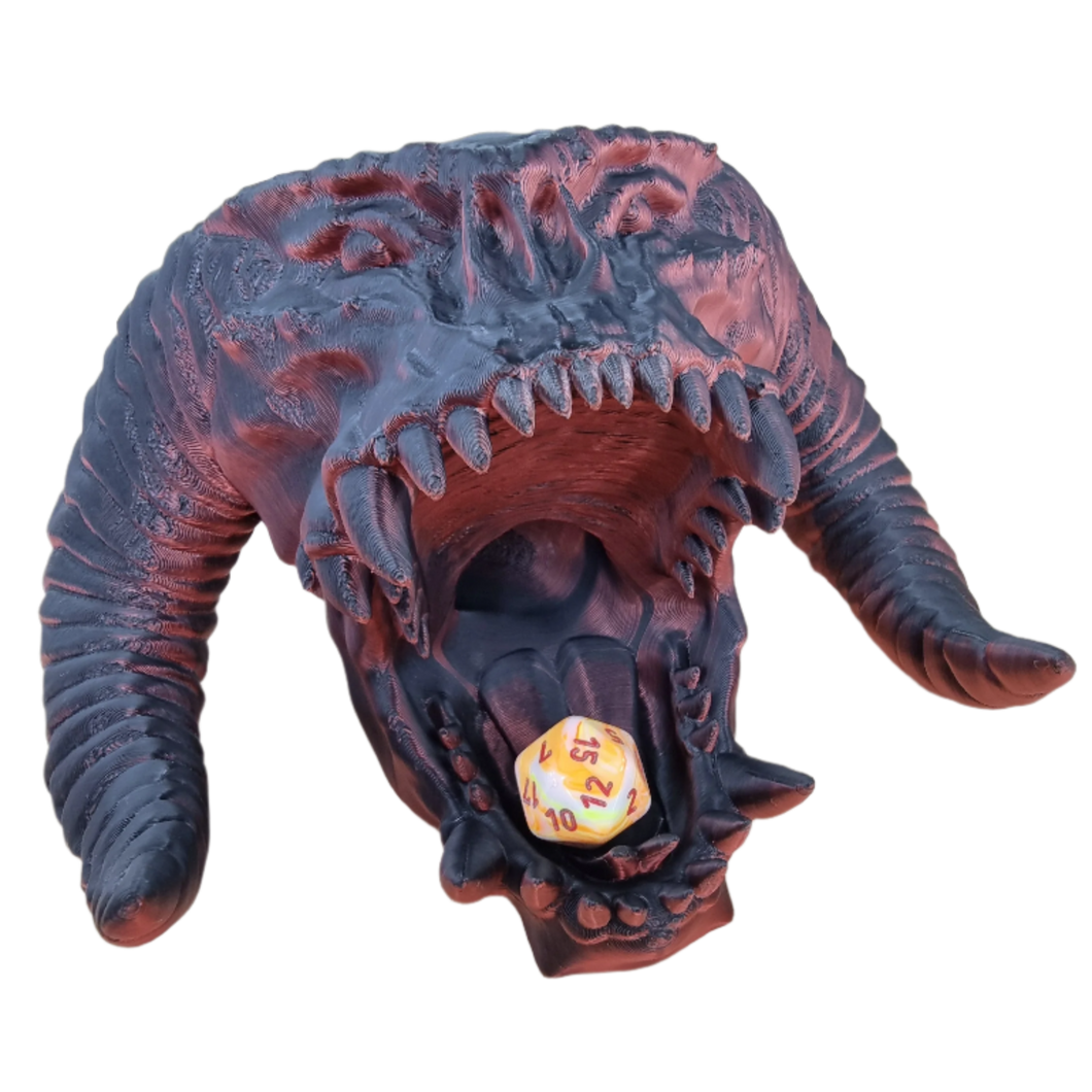 Balrog Dice Tower - Pearlescent Black/Red - CP