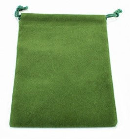 Green - Small Suedcloth Dice Bag - Chessex