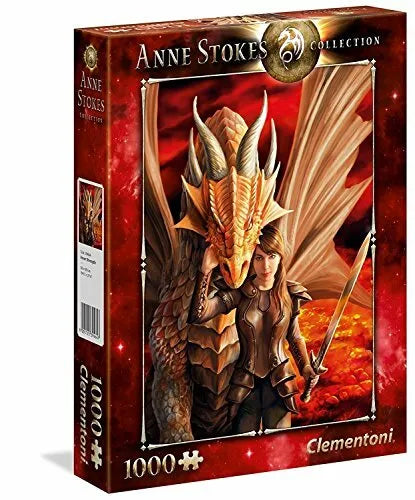 Inner Strength - 1000pc Jigsaw Puzzle - Anne Stokes - Clementoni