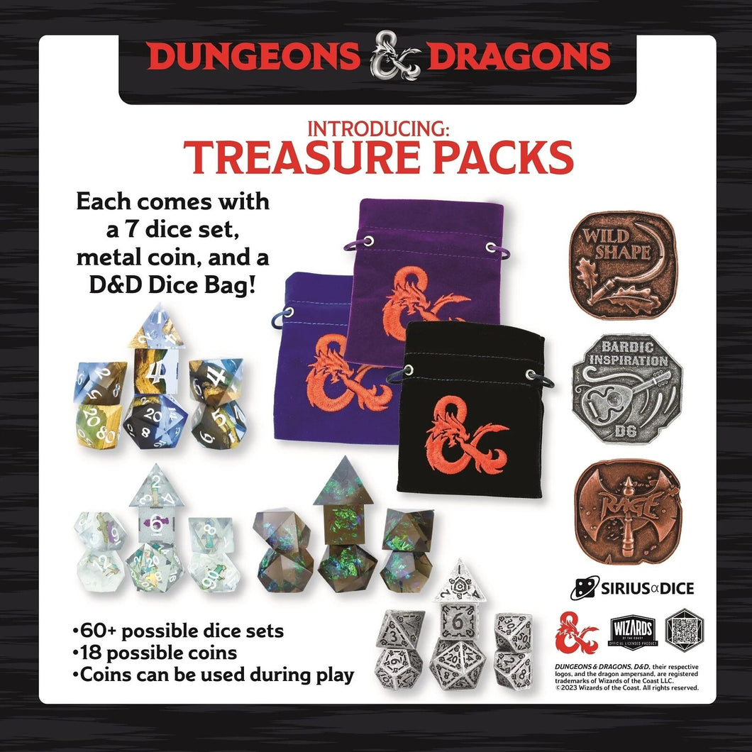 D&D Acererak's Treasure Dice Blind Bag - Sirius Dice
