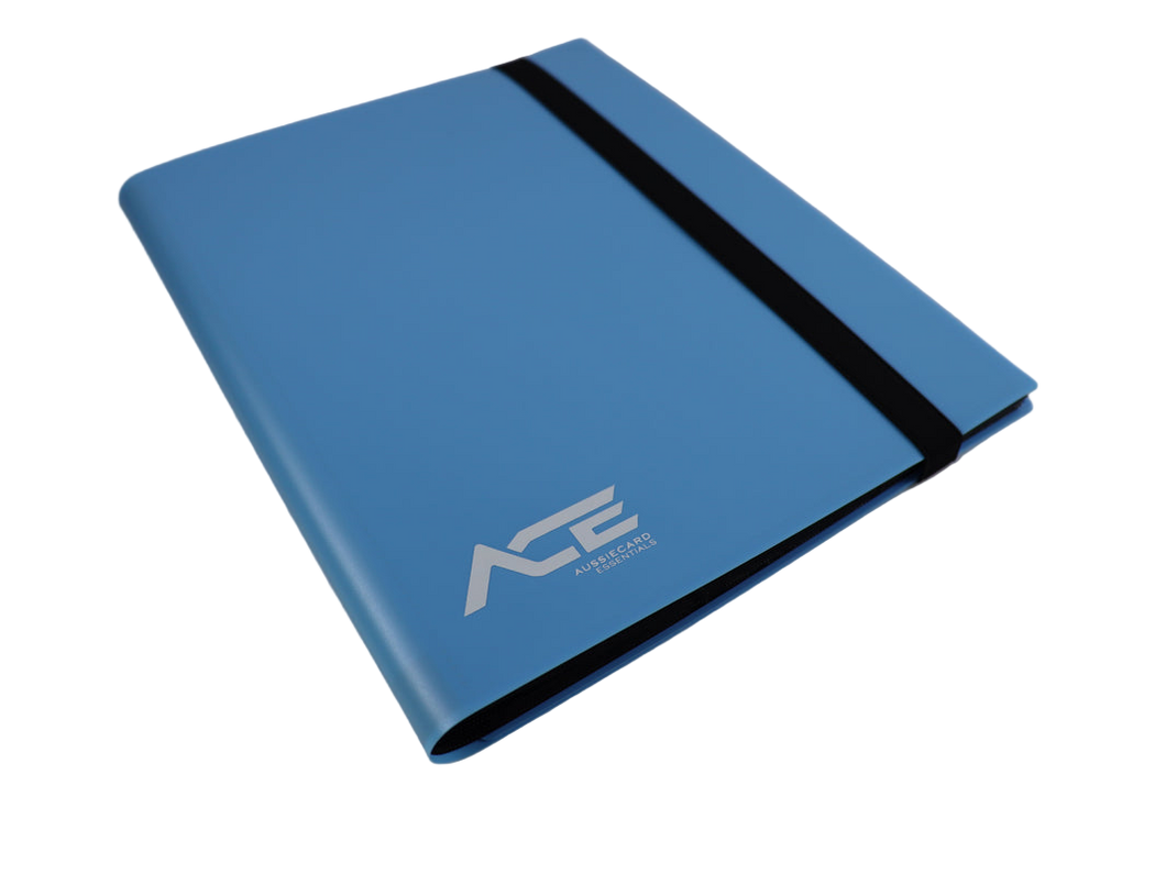 Sky Blue 9pkt Card Binder - 360 Cards - ACE