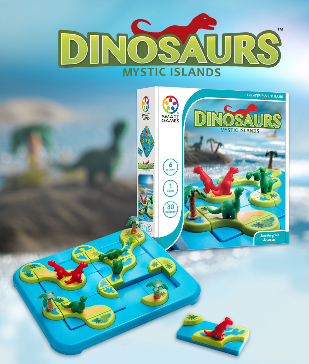 Dinosaurs Mystic Islands - Smart Games