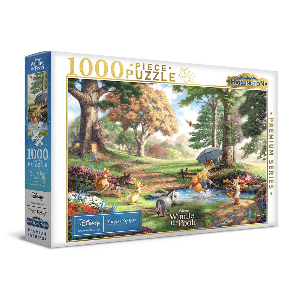 Winnie The Pooh 1 - Thomas Kinkade - 1000pc Jigsaw Puzzle - MJM20065