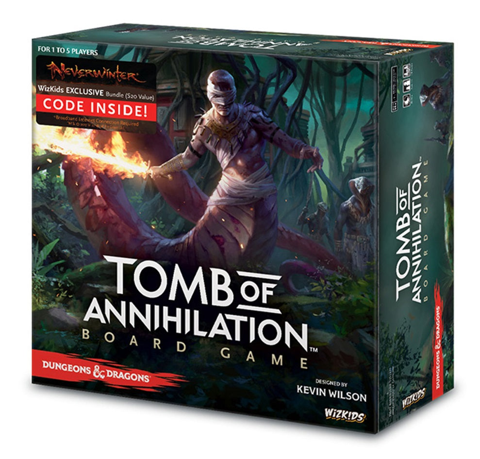 D&D Tomb of Annihilation Board Game