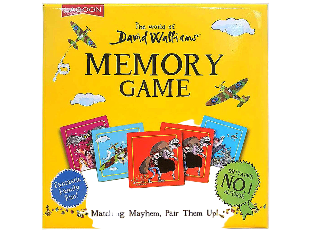 Memory Game - The World of David Walliams