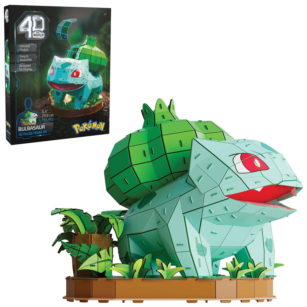 Bulbasaur - Pokemon - 195pc 3D Puzzle Model Kit - SM6074724
