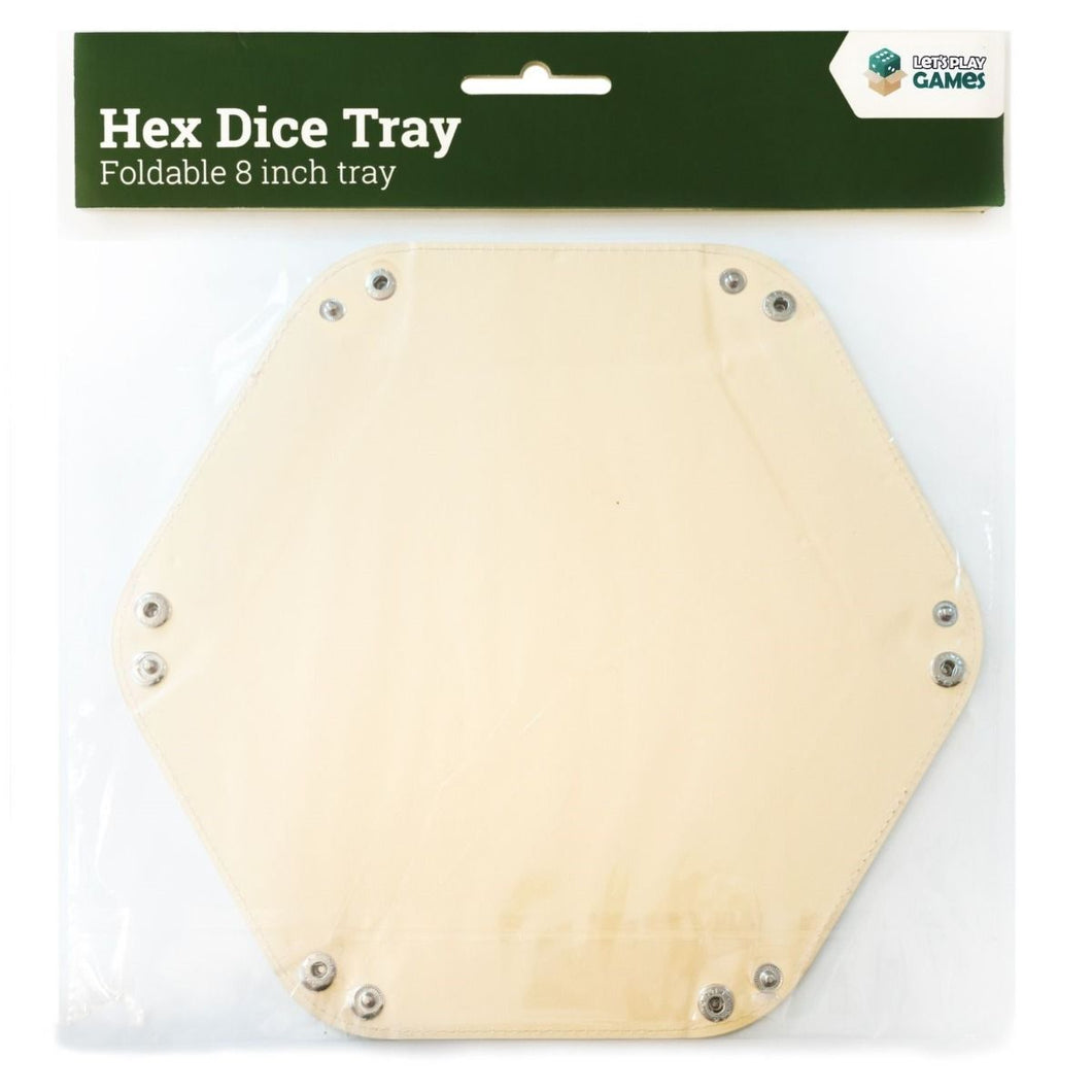 Yellow Hex Dice Tray 8in - LPG