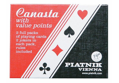 Piatnik Canasta Twin Pack w/Points - Mega Games Penrith
