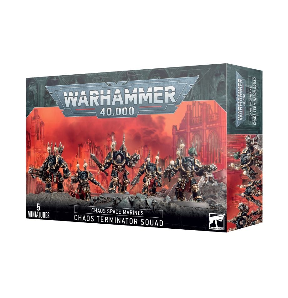 Chaos Terminator Squad - Chaos Space Marines - Warhammer 40,000