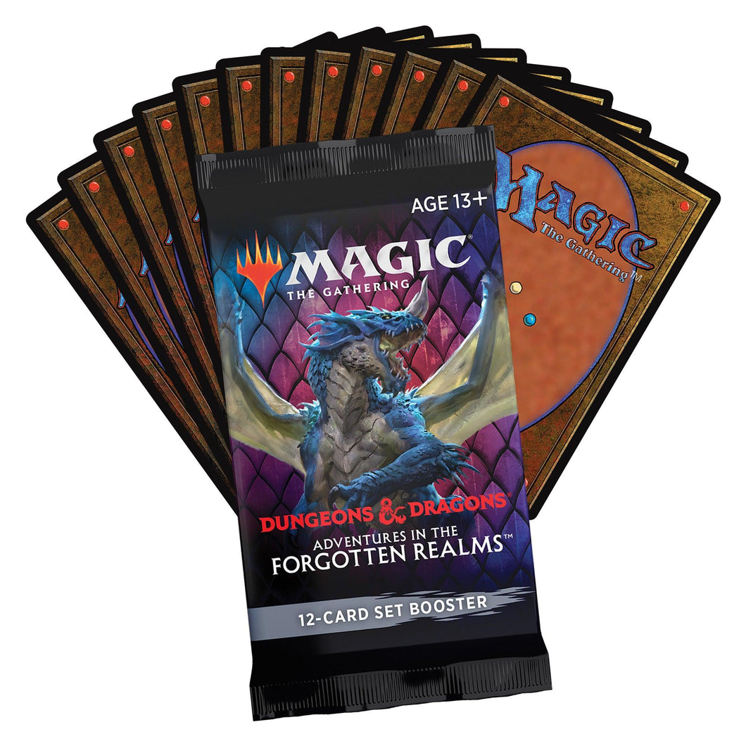 Magic: The Gathering Adventures in the Forgotten Realms Set Booster - Mega Games Penrith