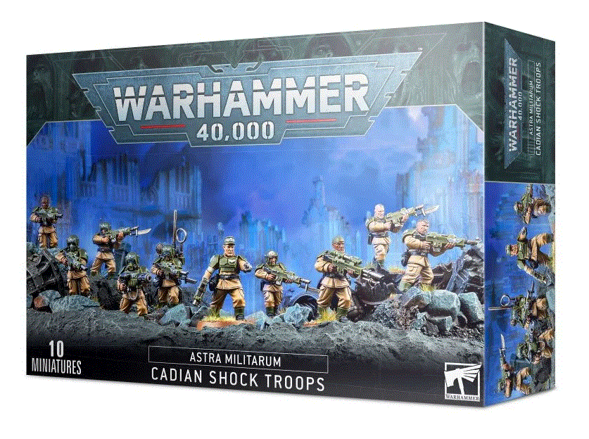 Warhammer 40,000 Cadian Shock Troops - Mega Games Penrith