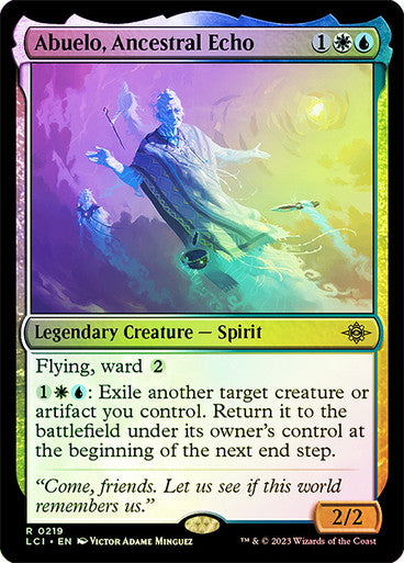 Abuelo, Ancestral Echo (Foil) #0219 [LCI]