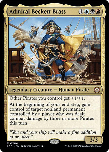 Admiral Brass, Unsinkable #0001 [LCI] [LCC]