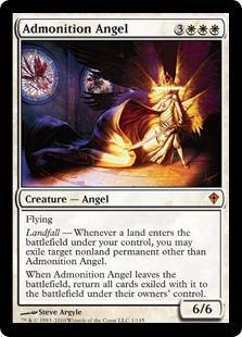 Admonition Angel Foil - Mega Games Penrith