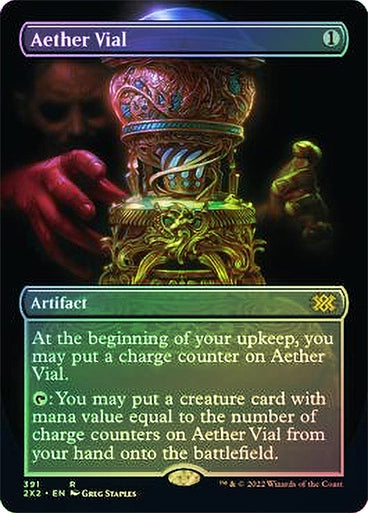 Aether Vial (Borderless) (Foil)