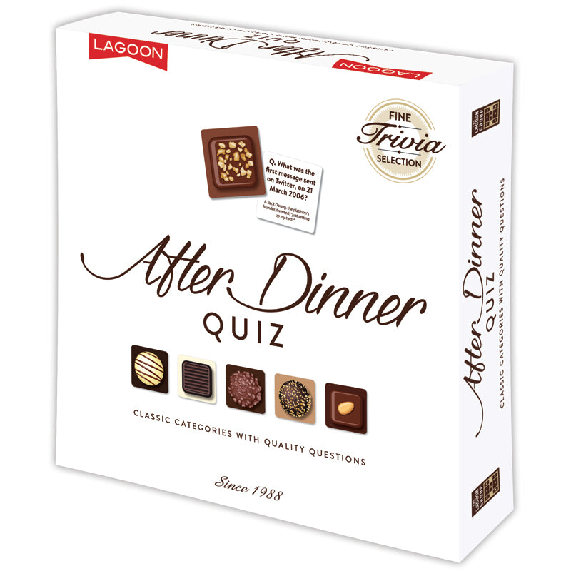 After Dinner Chocolate Box Quiz