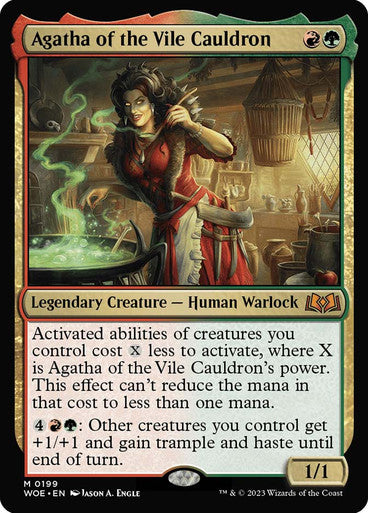 Agatha of the Vile Cauldron #0199 [WOE]