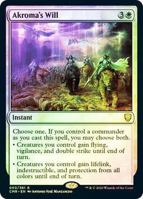 Akroma's Will (Foil) - Mega Games Penrith
